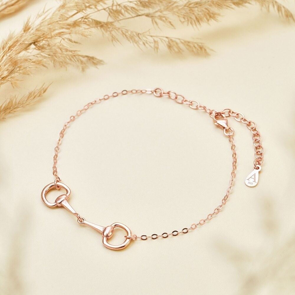 Marwari-rosa Armband