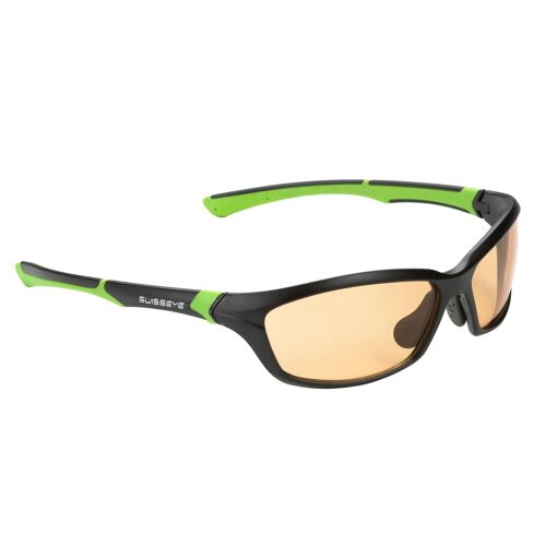 12072 Sportbrille Drift-black matt/green