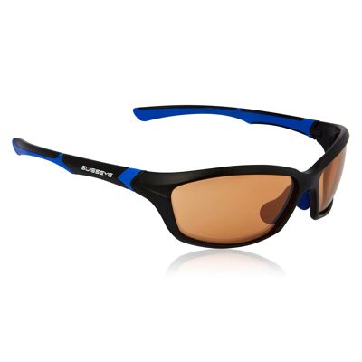 12075 Sportbrille Drift-black matt/blue