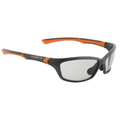 12076 Sports glasses Drift gray matt/orange