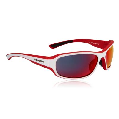 14329 Sports glasses Freeride-red matt
