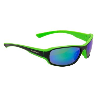 14337 Freeride sports glasses - black matt/green