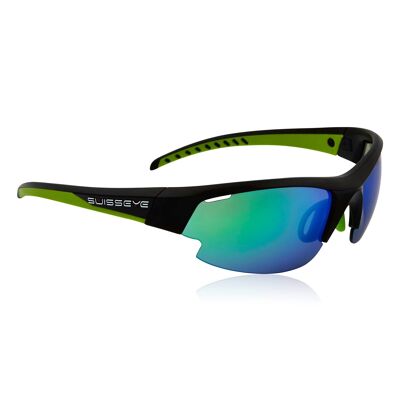 12602 Sportbrille Gardosa Re+-black matt/green