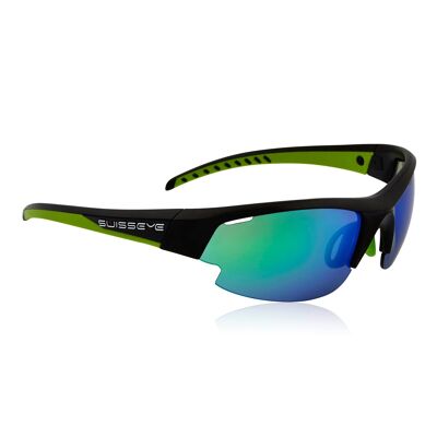 12647 Sports glasses Gardosa Re+ S-black matt green/green