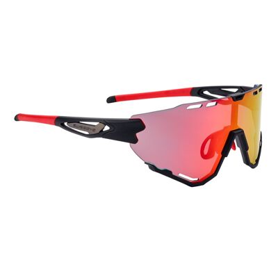 13021 Sports glasses Mantra-black matt/red