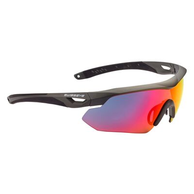 Gafas deportivas 12983 Nighthawk Sports-gris oscuro mate/negro