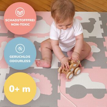 Tapis puzzle Hakuna Mat pour bébé «Ferme» 1,2 x 0,9 m 8