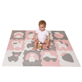 Tapis puzzle Hakuna Mat pour bébé «Ferme» 1,2 x 0,9 m 12