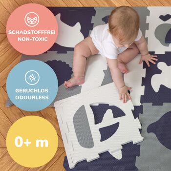 Tapis puzzle Hakuna Mat pour bébé «Sea World» 1,2 x 0,9 m 6