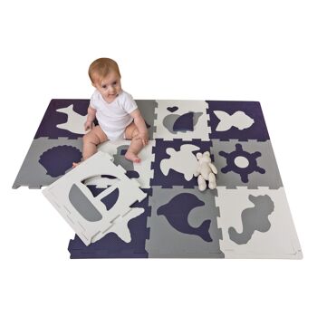 Tapis puzzle Hakuna Mat pour bébé «Sea World» 1,2 x 0,9 m 8