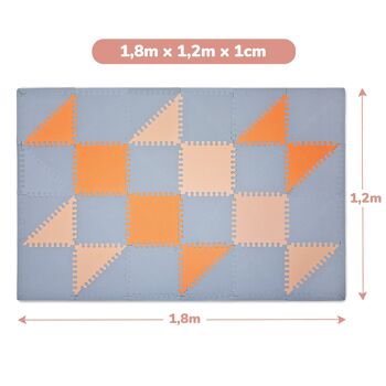 Hakuna Mat grand tapis puzzle pour bébé « Hygge » 1,8 x 1,2 m 2
