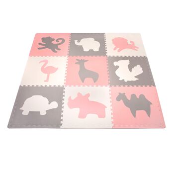 Hakuna Mat grand tapis puzzle pour bébé « Afrique » 1,8 x 1,8 m 8