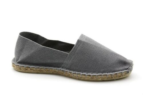 Espadrilles Basque Unies-Gris