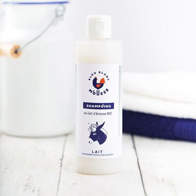 Donkey shampoo with organic donkey milk