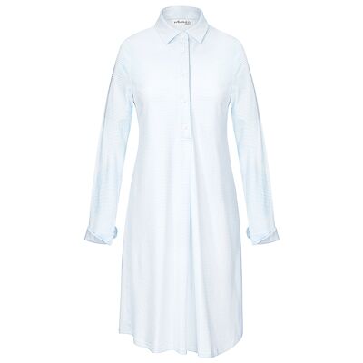 Chemise de nuit classique bleu clair