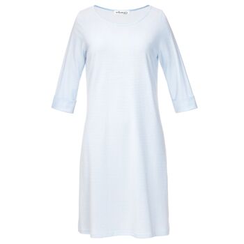 Chemise de nuit bleu clair 2