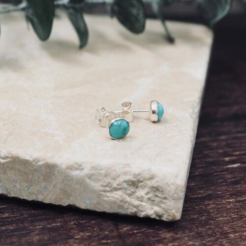 Stone Setting Studs - Turquoise