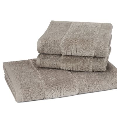 "Safira" bath towel, beige