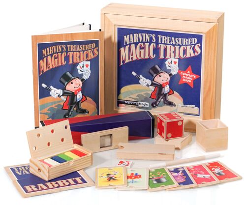 Marvin's Treasured Tricks (Wooden Set)
