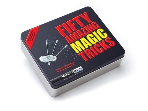 50 Amazing Magic Trick Gift Tin