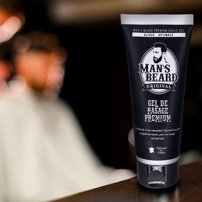 Gel da barba Premium - 75 ml (tubo)