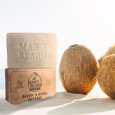 Sapone da Barba Esfoliante - Cocco