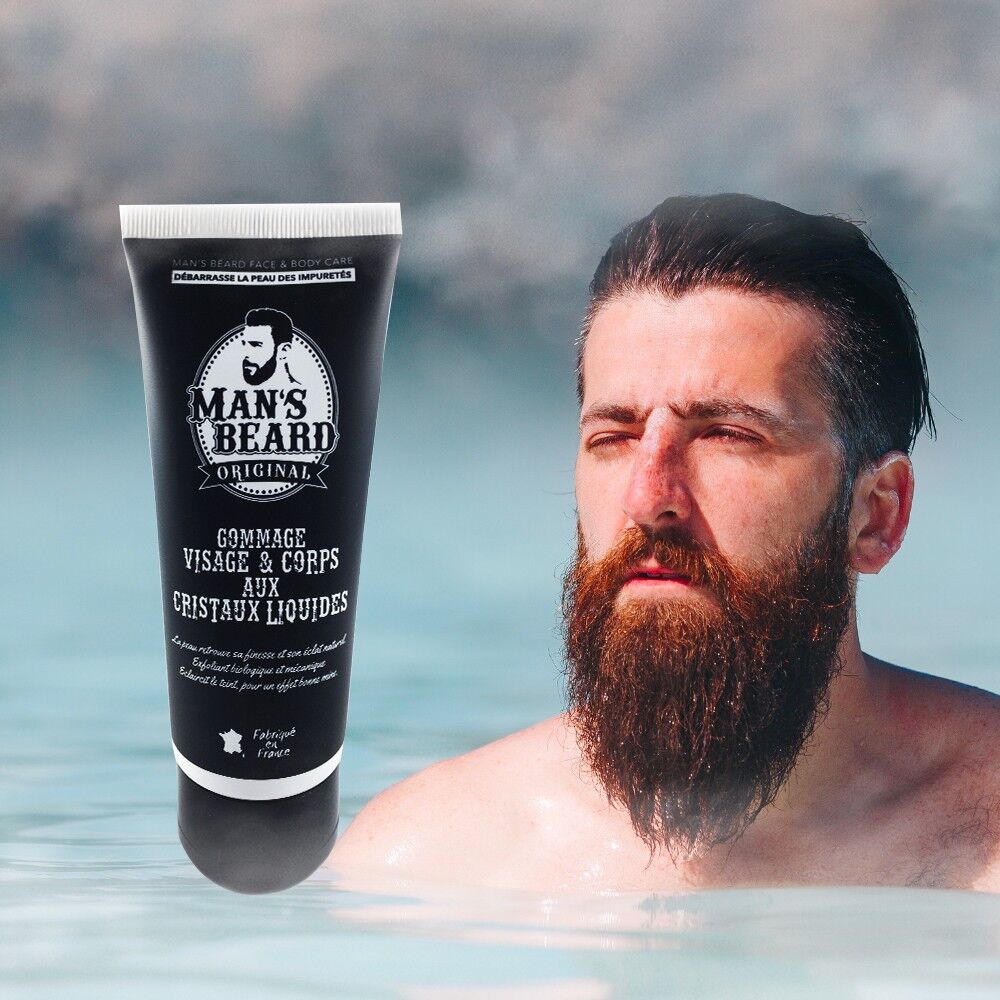 Gesichts- und Körperpeeling mit Flüssigkristallen