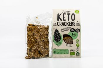 Crackers Keto Graines de lin - bio 3