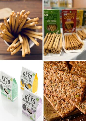 Crackers Keto Graines de lin - bio 4