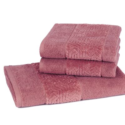 "Safira" towel, berry