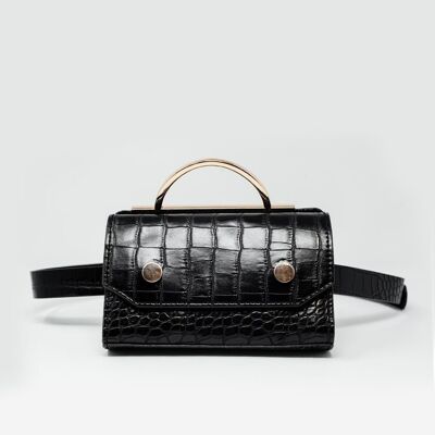 Gürteltasche in Schwarz