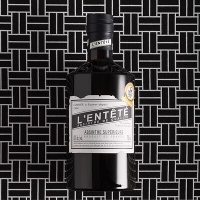 Absinthe L'Entêté 70cL - ANISES - 62°