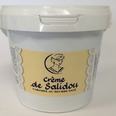 Crème de caramel au beurre salé "Le Salidou" - Seau de 3kg