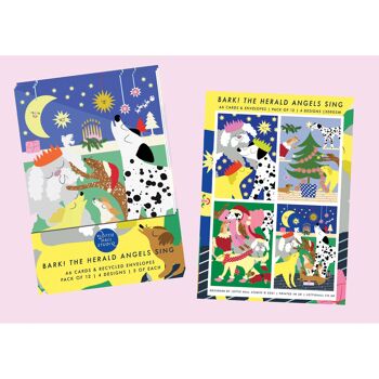 Aboyer! The Herald Angels Sing - Multipack de 12 3