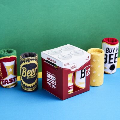 Beer Socks - 4 pairs