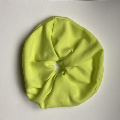 Neon Medium Hair Ties - green