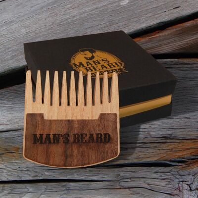 Small wooden comb