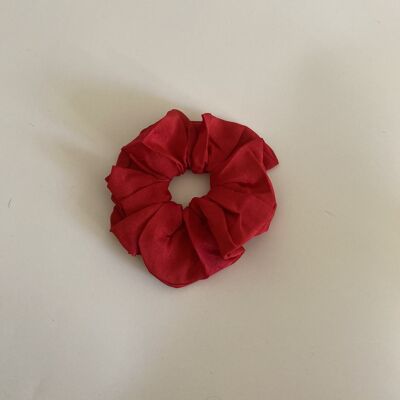 Jumbo Red Polkadot Hair Ties - medium scrunchie