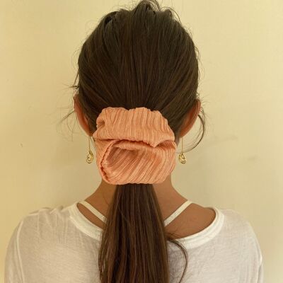 Donut Medium Hair Ties - orange