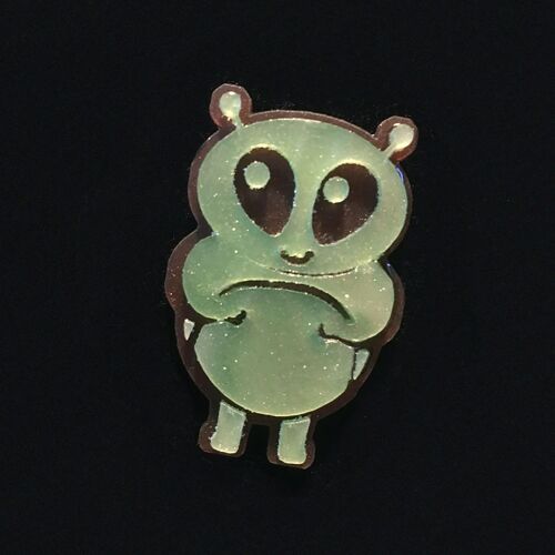 Pin's extraterrestre
