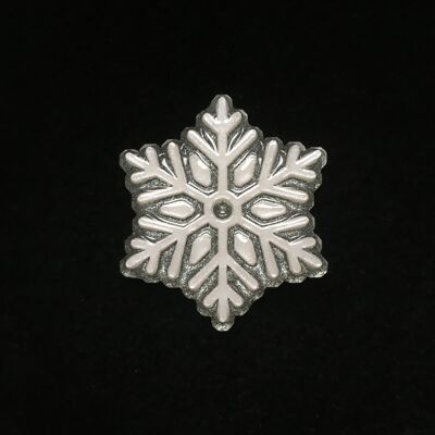 Snowflake pin