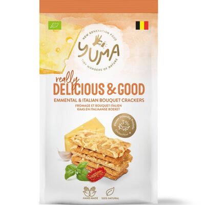 Emmental crackers and Italian bouquet 90g