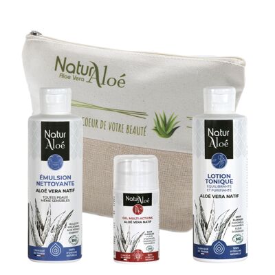 Coffret FÊTE DES MÈRES cosmétiques "Routine Visage Hydratation Intense"