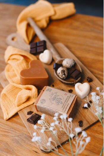 Savon Surgras Chocolat - Argile Rouge Certifié BIO 2