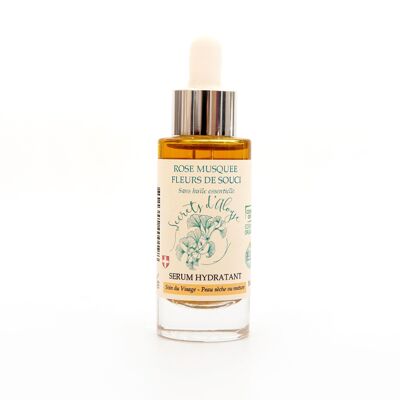 Marigold Flower Serum - Rosehip without organic essential oil