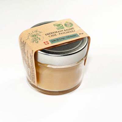 Patchouli Balm Deodorant - Zertifizierte Bio-Cade