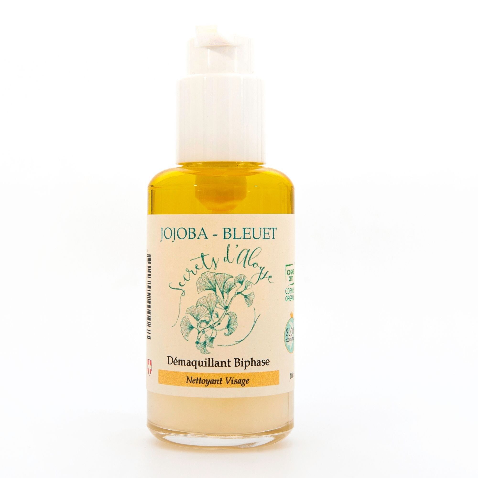 Biphase Jojoba Blueberry Organic Make-up Remover