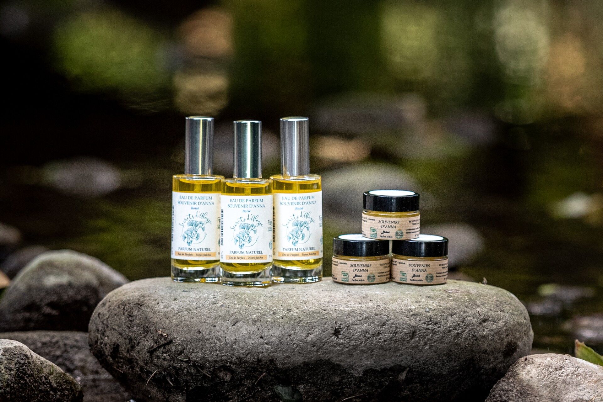 Eau de Parfum Souvenir d'Anna Woody Organic