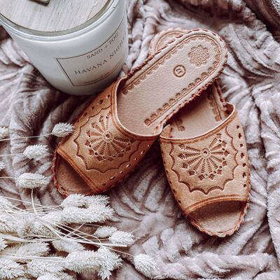 Wanderlust Open Toe Slippers