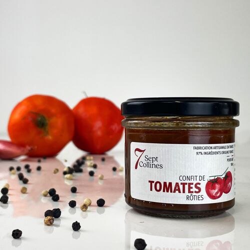 Confit de Tomates Rôties  - 100g - Tartinable pour l'apéritif